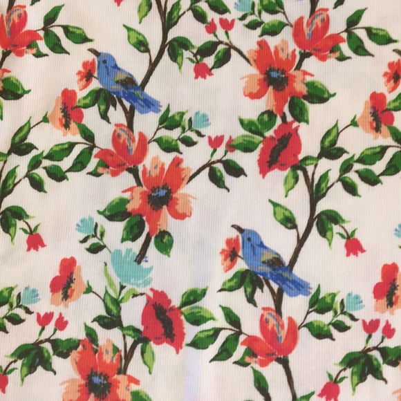 Floral and Bird Tank - Picture 2 of 4